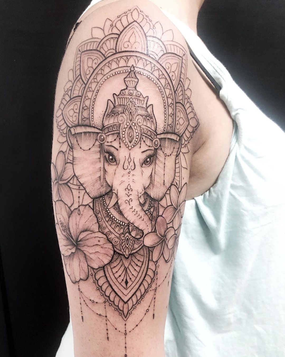 Tattoo diosa Ganesha · Patry! @patry_yop